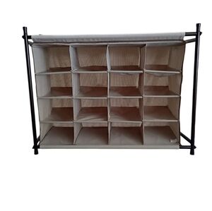 Whitmor's 16 Cube  Beige Closet Storage Organizer